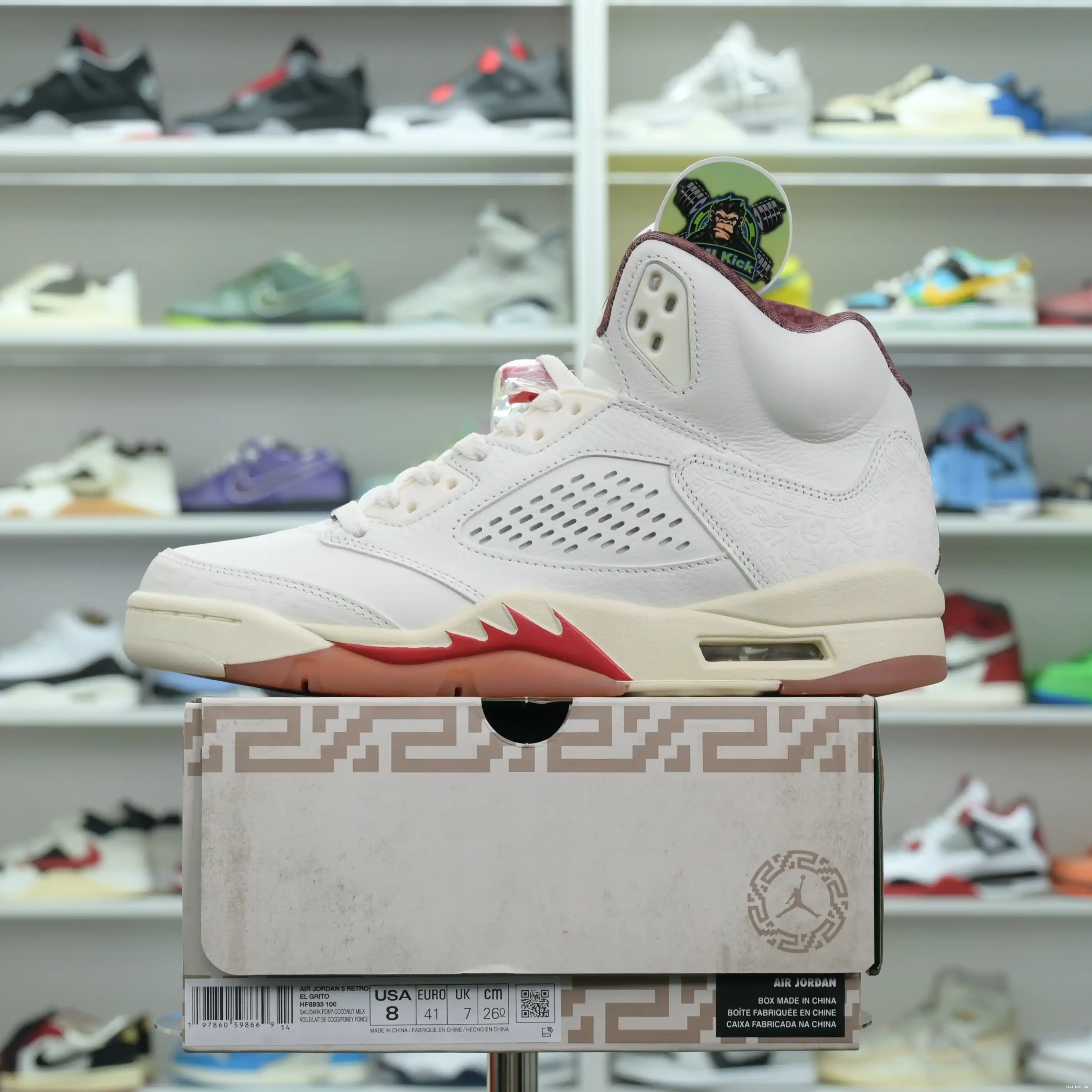 GRITO” 5“EL Jordan Jordan Kimikick Air 0323